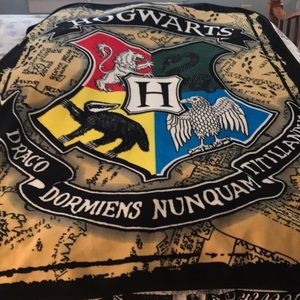 Harry Potter Hogwarts blanket